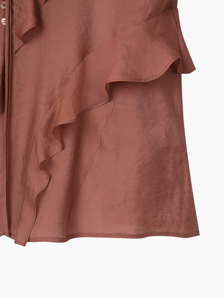 SHIRT - sisley k blouses - Brown | Sisley K image number 4
